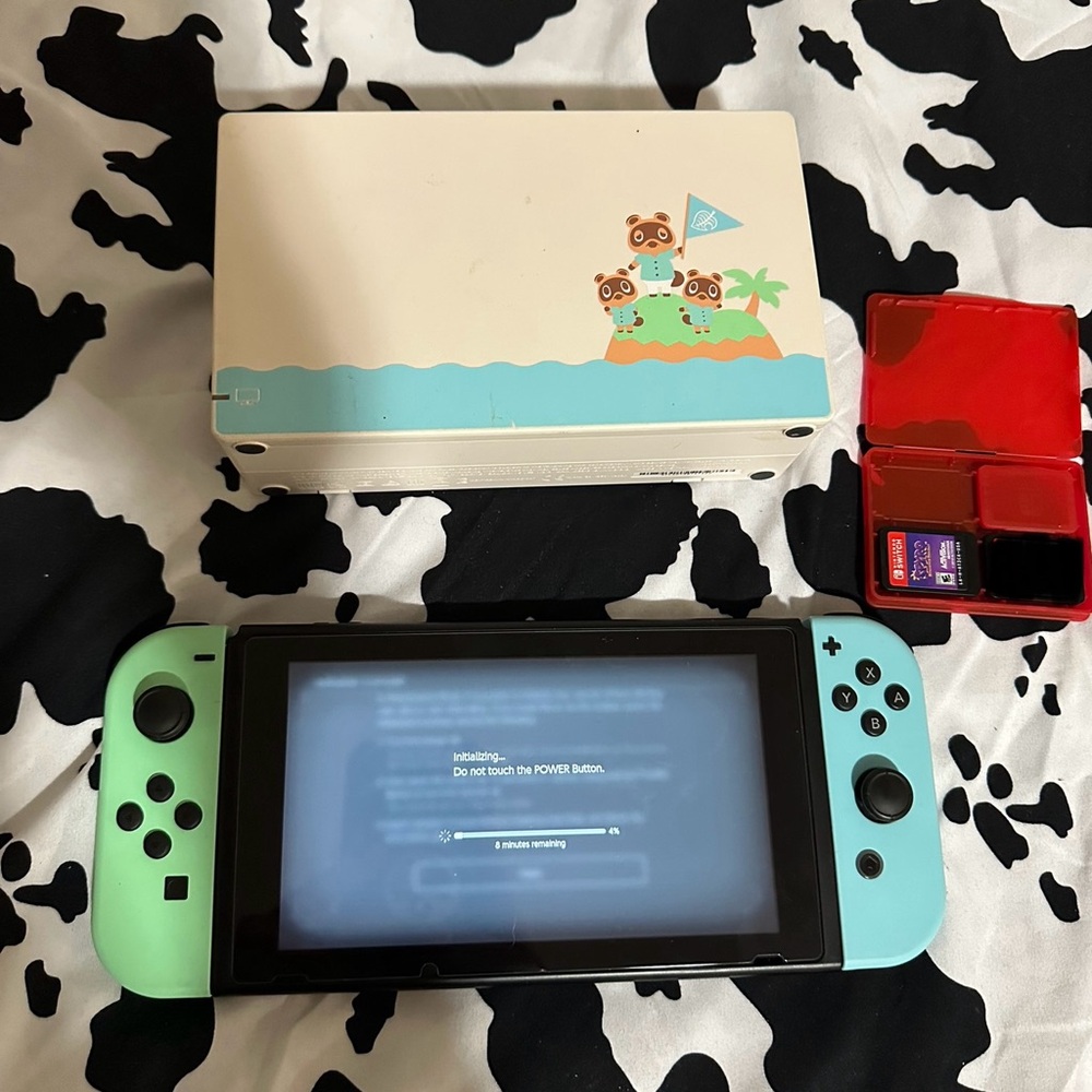 Nintendo Switch Special Edition - Mint Green and Sky Blue